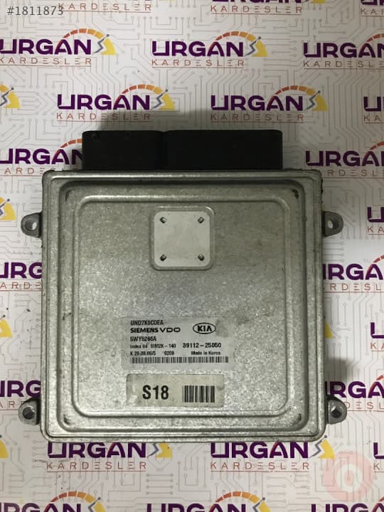 5WY5266A 39112-25050 KİA CARENS MOTOR BEYNİ SIEMENS ECU