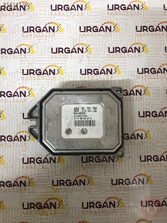 55351702 5WK01720 ECU OPEL ZAFİRA ASTRA MOTOR BEYNİ SIEMENS
