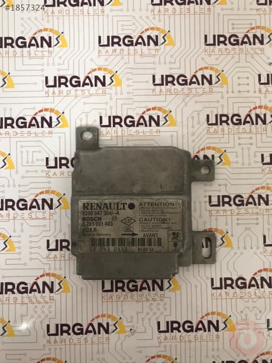 0285001403 8200047304 RENAULT CLİO AİRBAG BEYNİ BOSCH