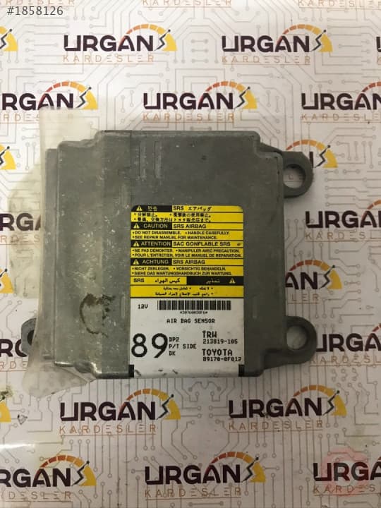 89170-0F012 213819-105 TOYOTA COROLLA TRW AİRBAG BEYNİ