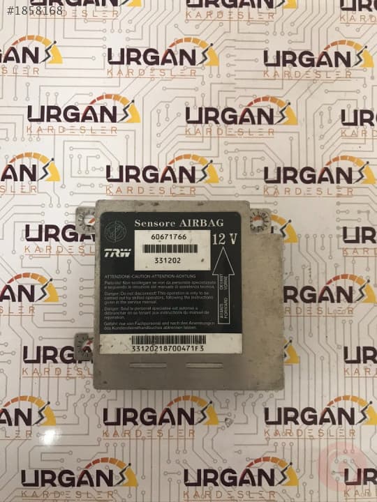 60671766 ALFA ROMEO 166 TRW AİRBAG BEYNİ60671766 ALFA ROME