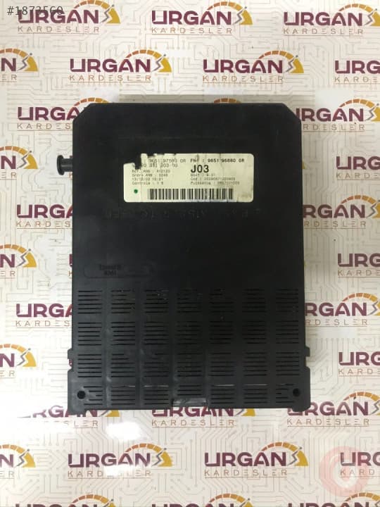 965197580 PEUGEOT 307 BSI-J03-00 VALEO