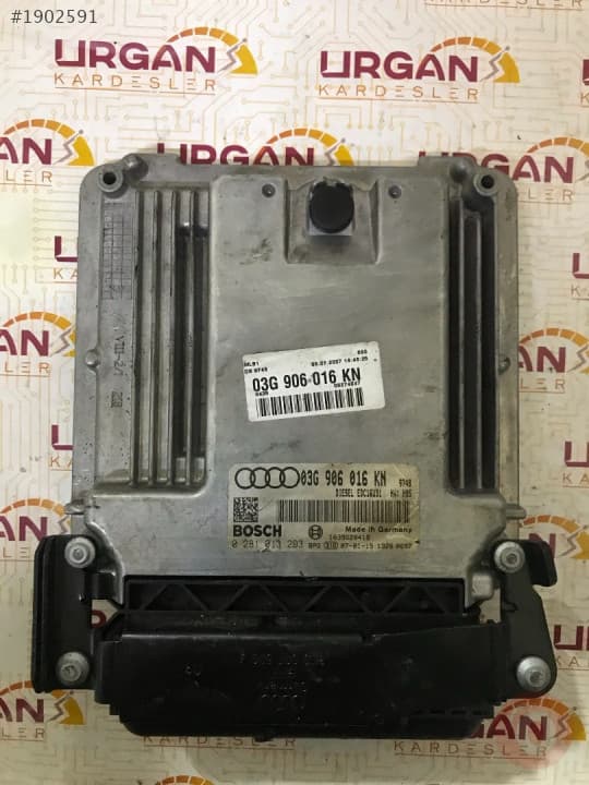 03G906016KN 0281013293 AUDİ A4 EDC16U31 MOTOR BEYNİ BOSCH