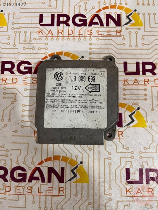 1J0909603 5WK4163 V.W GOLF AİRBAG BEYNİ