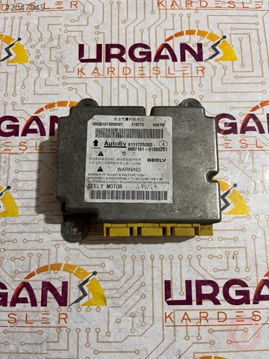 611172500D MR7181-01300281 GEELY EMGRAND AIRBAG BEYNİ