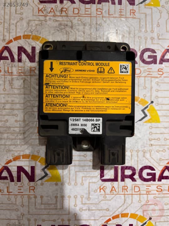 2S6T-14B056-BP 5WK43030 FORD FİESTA & FUSİON AİRBAG BEYNİ