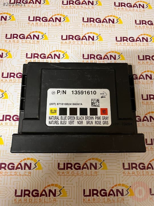 13591610 OPEL ASTRA J BCM KONFOR BEYNİ