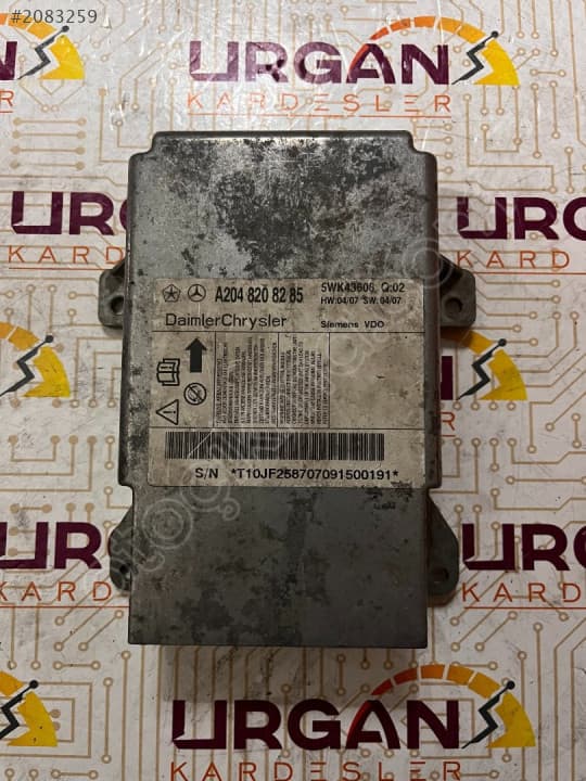 A2048208285 MERCEDES-BENZ W204 C-CLASS AIRBAG BEYNİ