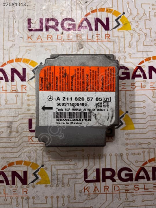 A2118205785 MERCEDES-BENZ W211 E-CLASS AIRBAG BEYNİ
