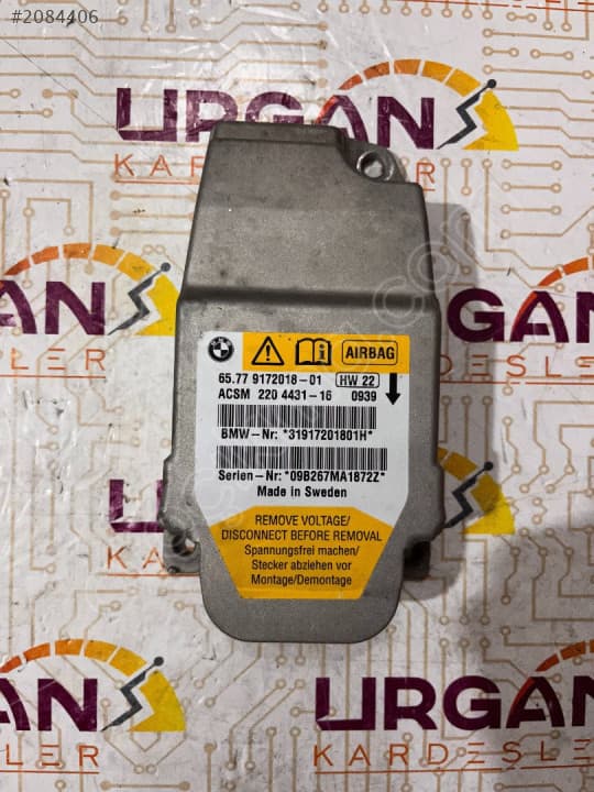 65.77 9172018-01 BMW E60 5 SERİSİ AIRBAG BEYNİ