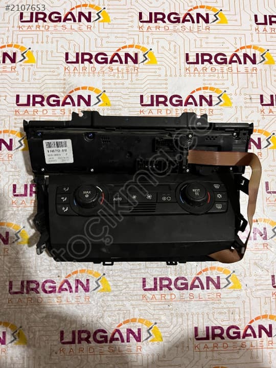 9140712 BMW X5 KLİMA KONTROL PANELİ
