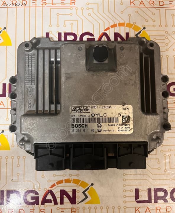 8M51-12A650-LC 0281011701 FORD FOCUS 1.6 TDCI MOTOR BEYNİ