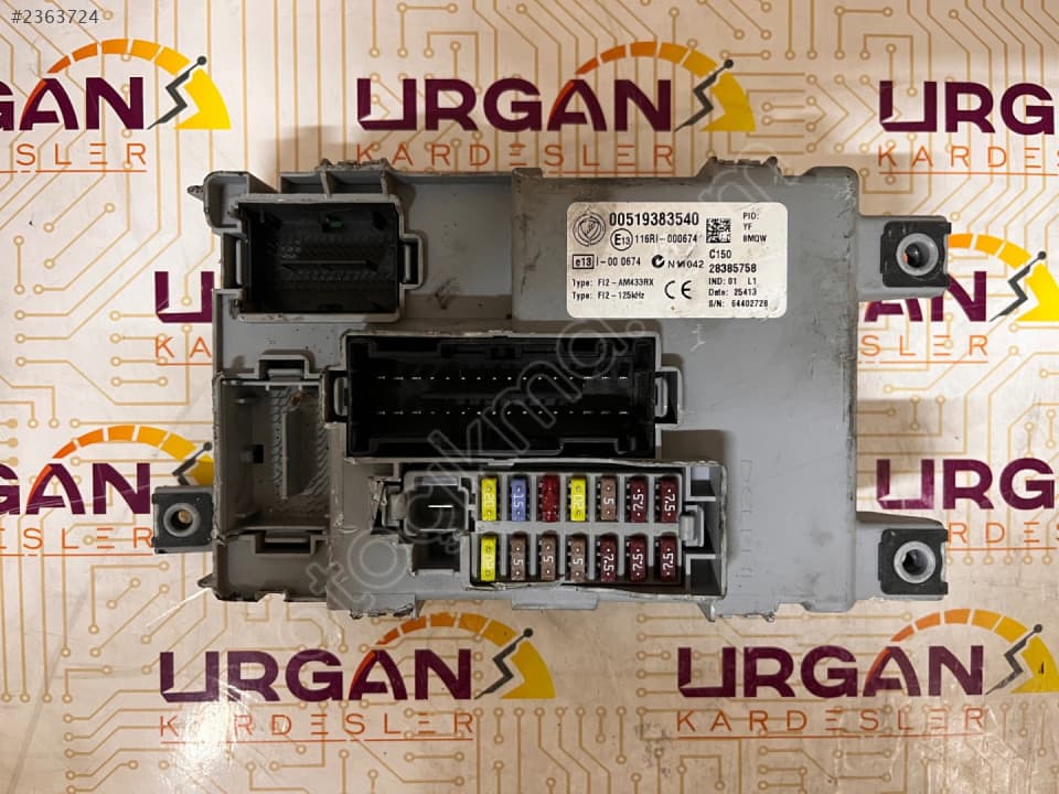 28385758 00519383540 FIAT DOBLO BODY BEYNİ