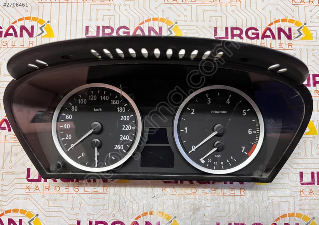 62.11-6 944 121 BMW E60 E61 5 SERİSİ GÖSTERGE PANELİ KM SAATİ