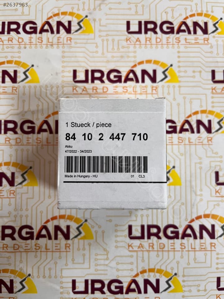 84.10-2447710 BMW G30 5 SERİSİ (SOS) PİLİ