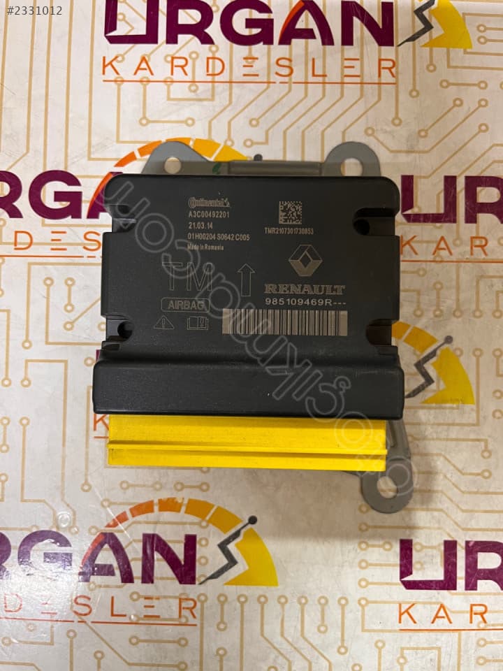 985109469R RENAULT CLIO 5 SIFIR AIRBAG BEYNİ