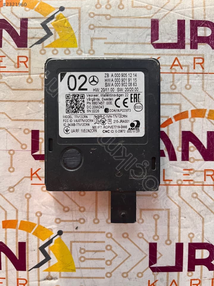 A0009019115 MERCEDES-BENZ EQE EQS RADAR SENSÖRÜ