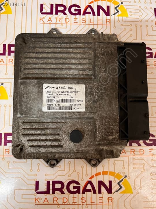 51843364 FIAT PUNTO MOTOR BEYNİ
