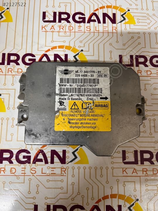 65.77-3451779-01 31345177901P MINI COOPER AIRBAG BEYNİ