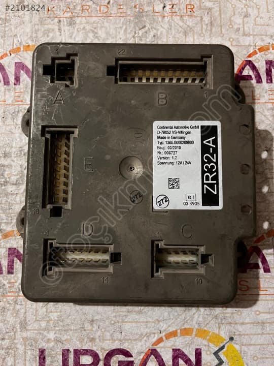 006727 MAN TGS ZR32-A KONTROL UNITESI