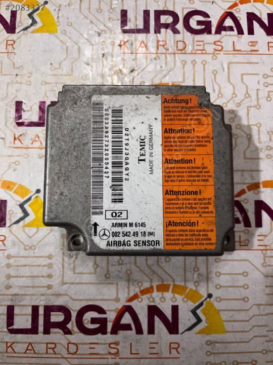 0025424918 MERCEDES-BENZ W163 ML-CLASS AIRBAG BEYNİ