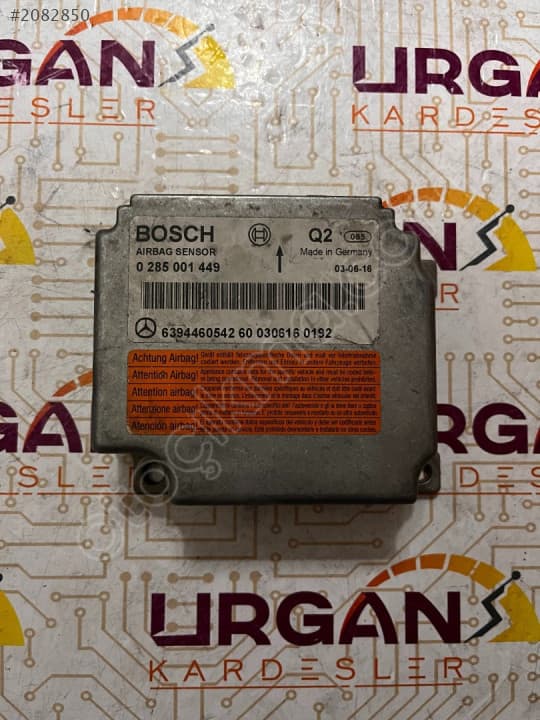6394460542 0285001449 MERCEDES-BENZ SPRINTER AIRBAG BEYNİ