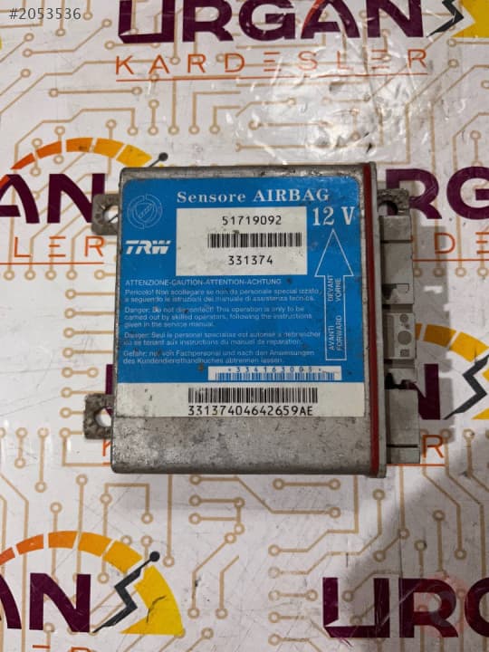 51719092 FİAT PUNTO AİRBAG BEYNİ