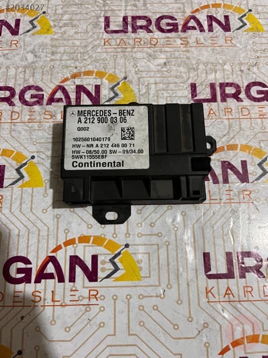A2129000306 MERCEDES BENZ E-CLASS YAKIT POMPA KONTROL BEYNİ