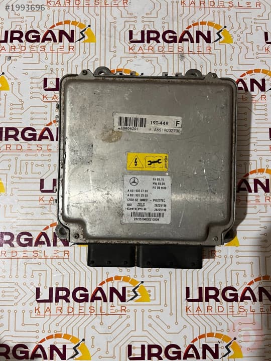 A6519002700 A6519012500 MERCEDES BENZ E-CLASS MOTOR BEYNİ