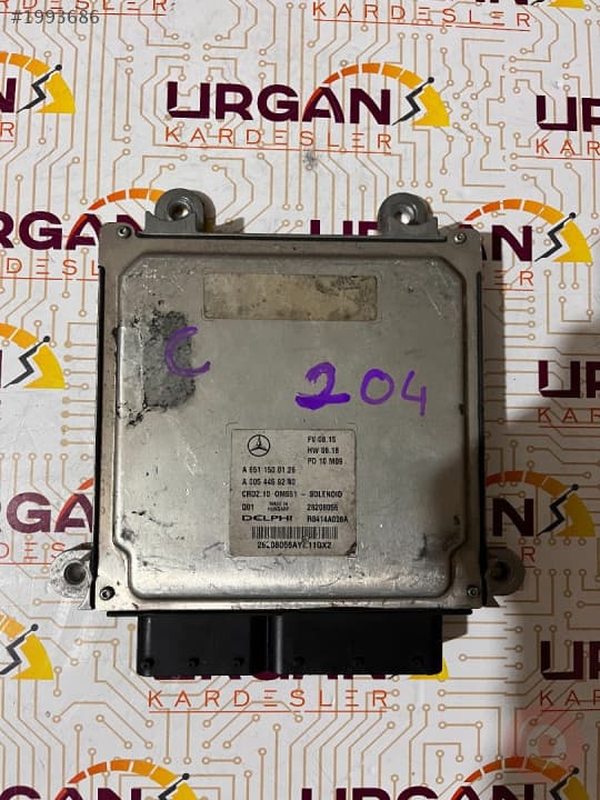 A6511500126 A0054469240 MERCEDES BENZ C-CLASS MOTOR BEYNİ