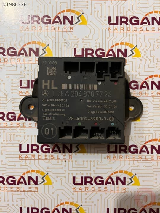 A2048707726 MERCEDES-BENZ W204 C180 C200 KAPI BEYNİ