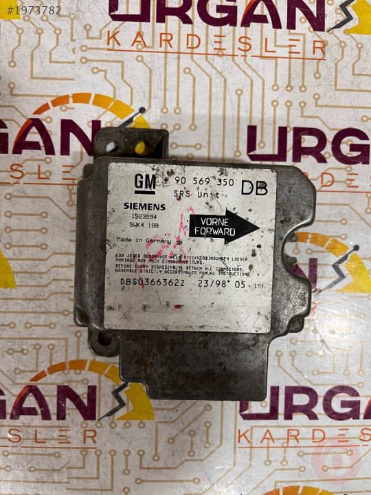 90569350DB 5WK4188 OPEL VECTRA B AİRBAG BEYNİ