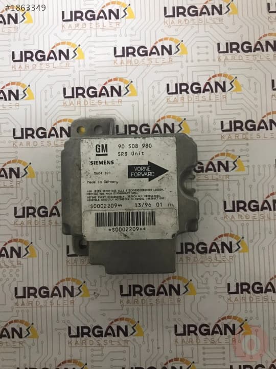 90508980 Opel Vectra 5WK4169 SIEMENS AİRBAG BEYNİ