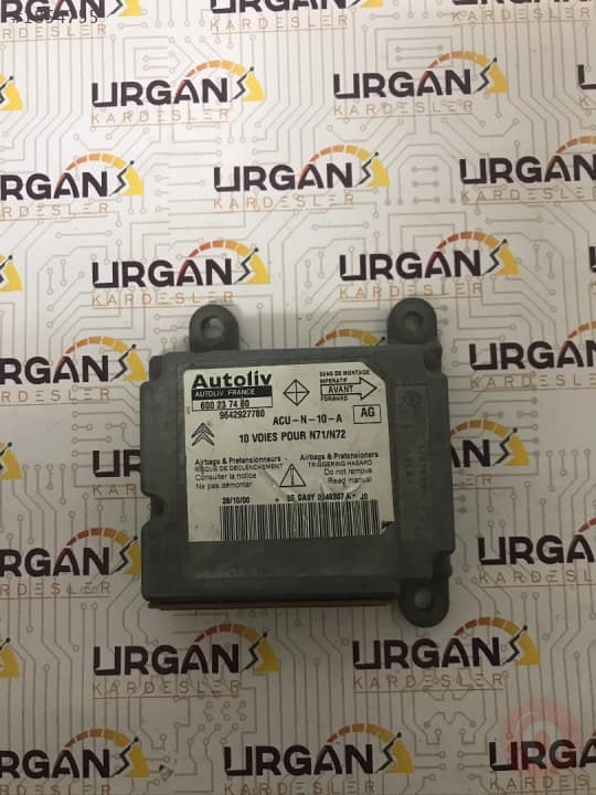 9642927780 600237400 CIROEN XSARA AİRBAG BEYNİ AUTOLIV