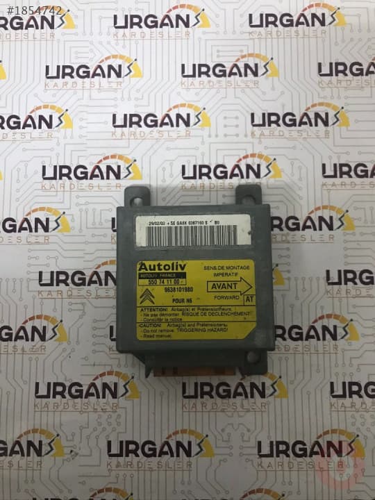 9638101980 550741100 CİTROEN XSARA AİRBAG BEYNİ AUTOLIV