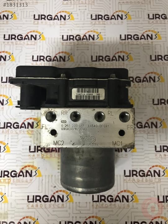 0265230017 44540-0F031 Toyota Corolla BOSCH ABS BEYNİ