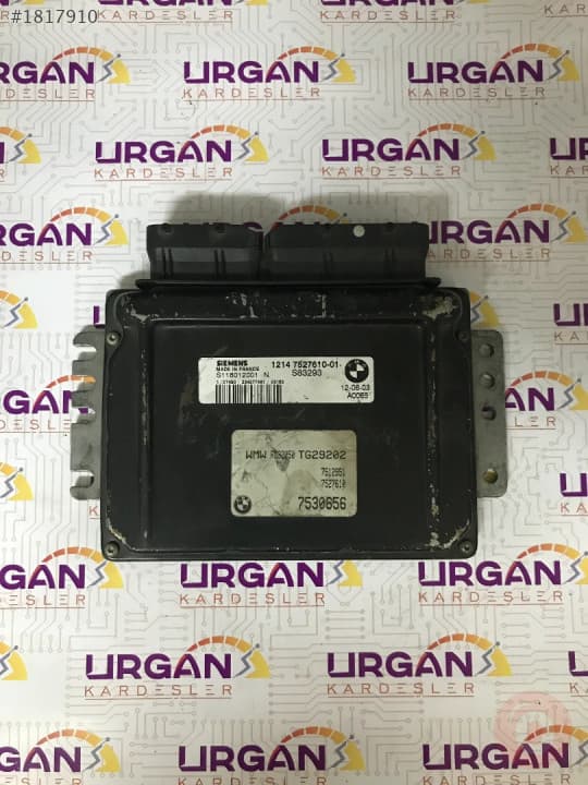 S118012001N 7527610-01 MİNİ COOPER S MOTOR BEYNİ SIEMENS ECU
