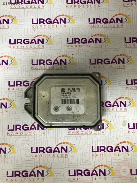 09158670 5WK9153 OPEL ZAFİRA MOTOR BEYNİ SIEMENS ECU