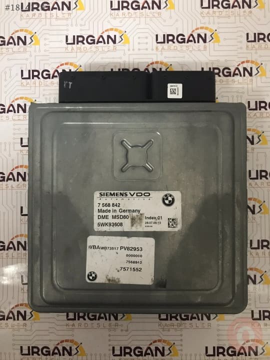 7568842 7571552 5WK93608 BMW 3.35 MOTOR BEYNİ SIEMENS ECU