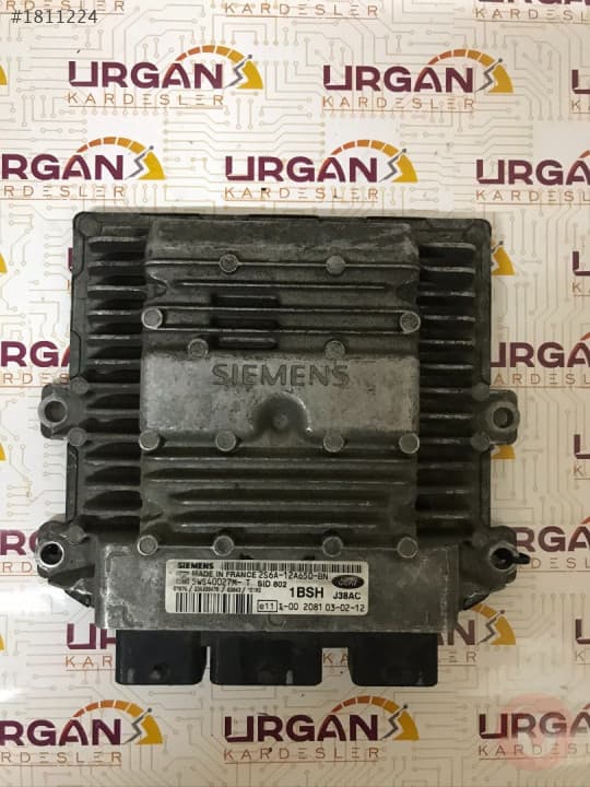 5WS40027M-T 2S6A-12A650-BN FORD FİESTA MOTOR BEYNİ SID802