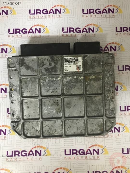 89661-0DB00 MB275300-4332 TOYOTA YARIS MOTOR BEYNİ DENSO EC