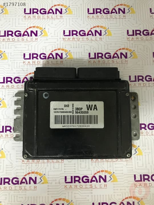 5WY1E07G 96435559 D42 CHEVROLET KALOS MOTOR BEYNİ DELPHI ECU
