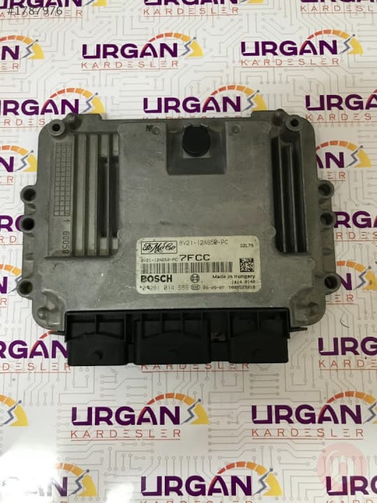 0281014989 8V21-12A650-PC FORD FİESTA MOTOR BEYNİ BOSCH ECU