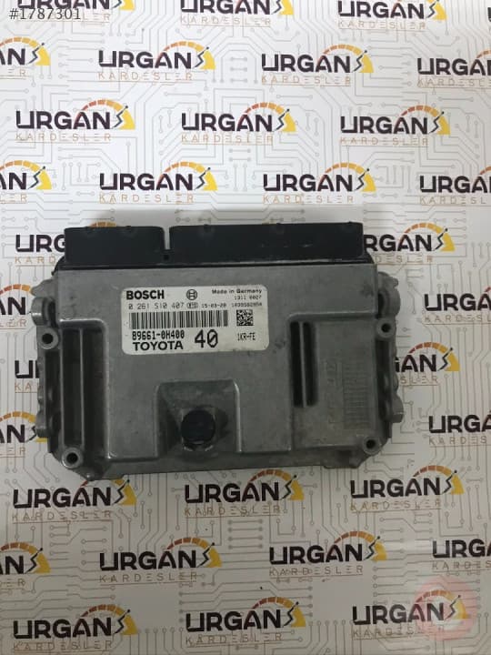0261S10407 89661-0H400 TOYOTA AYGO MOTOR BEYNİ BOSCH ECU