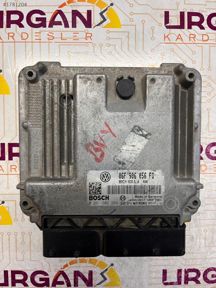 0261S02264 06F906056FG V.W GOLF MOTOR BEYNİ MED9.5 BOSCH ECU